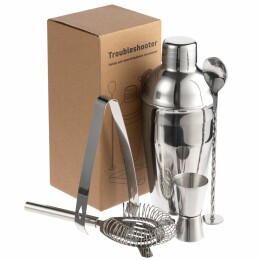 Разное Набор для приготовления коктейлей Troubleshooter, серебристый