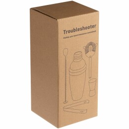 Разное Набор для приготовления коктейлей Troubleshooter, серебристый