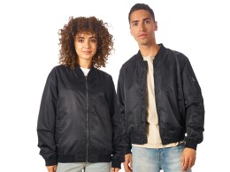 US Basic Куртка бомбер «Antwerpen» унисекс, черный