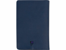 Voyager Органайзер с функцией беспроводной зарядки "Manner", 5000 mah, темно-синий