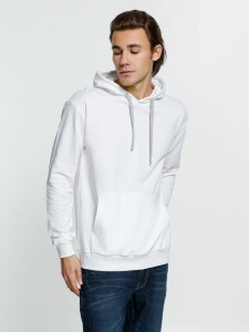 Molti Толстовка с капюшоном Kirenga, белая (белоснежная)