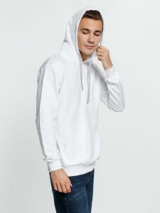 Molti Толстовка с капюшоном Kirenga, белая (белоснежная)
