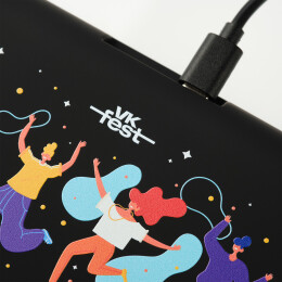 Portobello Зарядные станции Зарядная станция с часами 15W Flame, черная