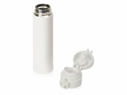 Разное Вакуумная герметичная термокружка «Inter», белый, нерж. сталь (Р)