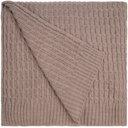 teplo Плед Slumberland, бежевый меланж