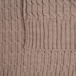 teplo Плед Slumberland, бежевый меланж