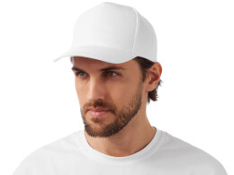 US Basic Бейсболка "Mix" 5-ти панельная 180 гр, белый