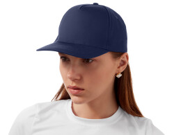 US Basic Бейсболка "Mix" 5-ти панельная 180 гр, темно-синий