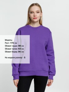 Molti Толстовка Toima Heavy, фиолетовая