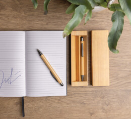 Разное Набор Bamboo с ручкой и карандашом в коробке