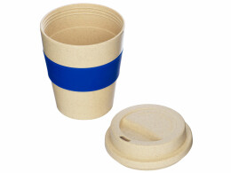 Разное Стакан из пшеничной соломы Madrid 350 мл, синий