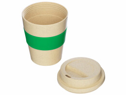 Разное Стакан из пшеничной соломы Madrid 350 мл, зеленый