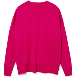 teplo Джемпер оверсайз унисекс Stated в сумке, розовый