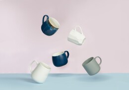 Разное Кружка матовая Rita, 410мл, белый