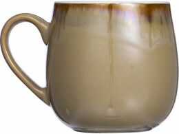 Eat&Bite Select Кружка с вулканическим эффектом по краю Etna, 440 мл, бежевый