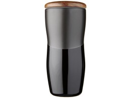 Avenue Двустенная керамическая термокружка Reno объемом 370 мл, черный