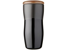 Avenue Двустенная керамическая термокружка Reno объемом 370 мл, черный