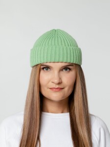 teplo Шапка Hipsta, зеленая (мятная)