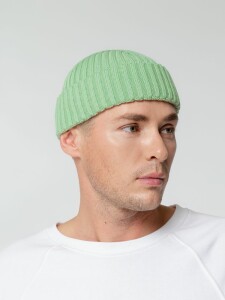 teplo Шапка Hipsta, зеленая (мятная)