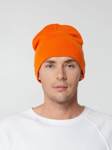 teplo Шапка Tube Top, оранжевая (апельсин)