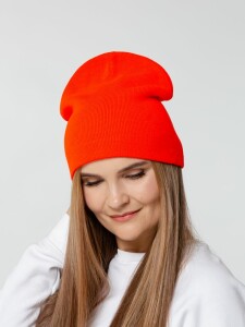 teplo Шапка Tube Top, красная (кармин)