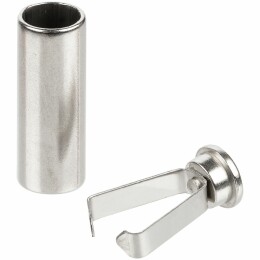 сделано в России Наконечник для шнурка Nozzle, серебристый