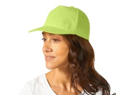 US Basic Бейсболка "Memphis" 5-ти панельная 165 гр, зеленое яблоко
