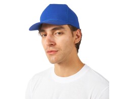 US Basic Бейсболка "Memphis" 5-ти панельная 165 гр, кл. синий