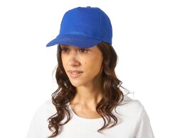 US Basic Бейсболка "Memphis" 5-ти панельная 165 гр, кл. синий