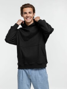 Molti Худи оверсайз Kulonga Comfort Heavy, черное