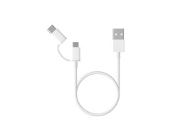 Xiaomi Кабель Mi 2-in-1 USB Cable Micro-USB to Type C 30см SJX02ZM (SJV4083TY)