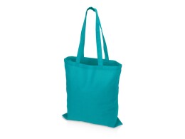 Разное Сумка для шопинга Carryme 140 хлопковая, 140 г/м2, бирюзовый 320C NEW