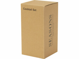 Seasons Шейкер для коктейлей Gaudie из переработанной нержавеющей стали, белый