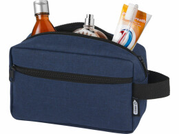 Разное Косметичка Ross объемом 1,5 л из переработанного РЕТ-пластика, вереск нэйви