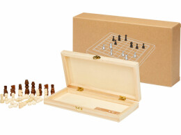 Разное Деревянный шахматный набор King, натуральный