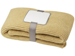 Seasons Вязанное одеяло Suzy 150 x 120 см из полиэстера, бежевый