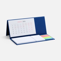 Контекст Календарь настольный Grade, синий