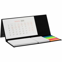 Контекст Календарь настольный Grade, черный