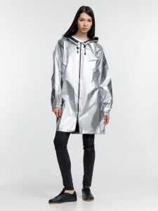 Molti Дождевик Palladio Pockets, серебристый