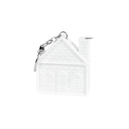Happy gifts Брелок-рулетка "Домик" (1 м); 5,1х1,4х4,7 см; пластик; тампопечать