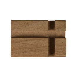 Happy gifts Подставка для телефона и планшета, 11х7,5х2 см, бук