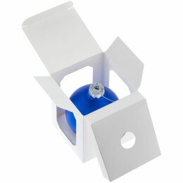 Разное Елочный шар Finery Matt, 10 см, матовый синий