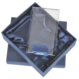 Happy gifts Стела наградная "Прямоугольник", 8,8х4х14,5см, стекло