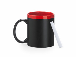 Разное Кружка PALTA, 350 мл, черный/красный