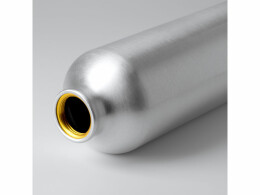 Разное Алюминиевая бутылка BROLY с карабином, 800 мл, серебристый