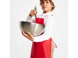 Разное Детский комплект JAMIE (фартук, шапочка), красный