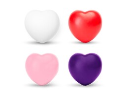 Разное Антистресс BIKU в форме сердца, красный