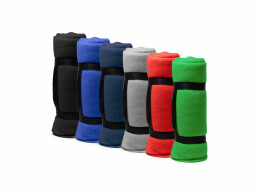 Разное Флисовый плед DANERIS с антипиллинговой обработкой, красный