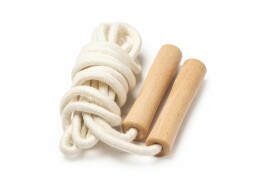 Разное Скакалка REGINA из хлопка, бежевый