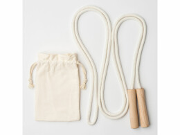 Разное Скакалка REGINA из хлопка, бежевый